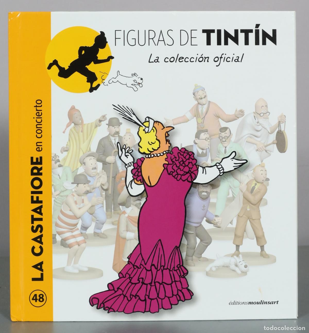 C&oacute;mics: Figuras de Tint&iacute;n - La colecci&oacute;n oficial - 48 - La Castafiore en concierto - &Eacute;ditions Moulinsart