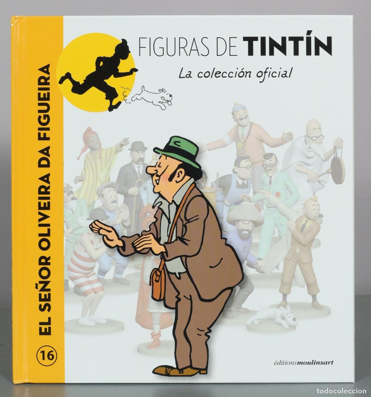 C&oacute;mics: Figuras de Tint&iacute;n - La colecci&oacute;n oficial - El se&ntilde;or Oliveira da Figueira - &Eacute;ditions Moulinsart