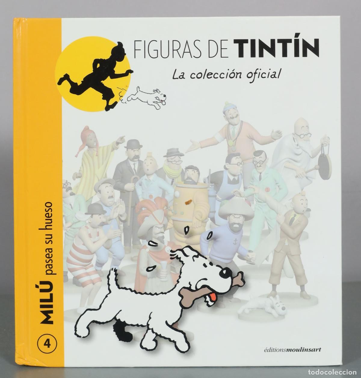 C&oacute;mics: Figuras de Tint&iacute;n - La colecci&oacute;n oficial - Mil&uacute; pasea su hueso - &Eacute;ditions Moulinsart