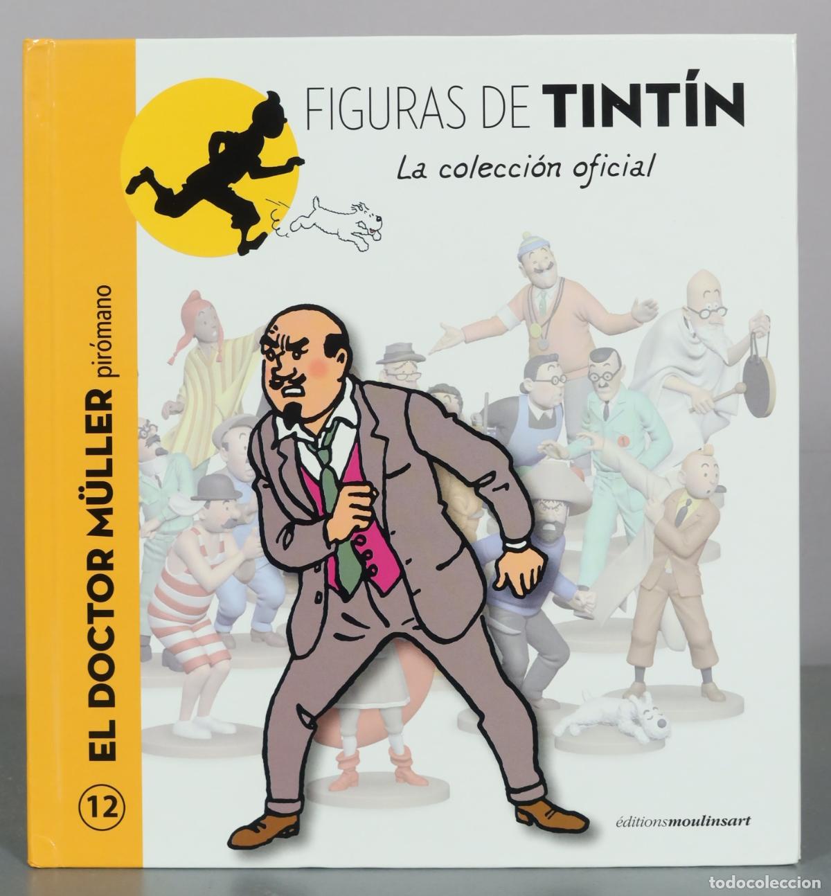 C&oacute;mics: Figuras de Tint&iacute;n - La colecci&oacute;n oficial - El Doctor M&uuml;ller