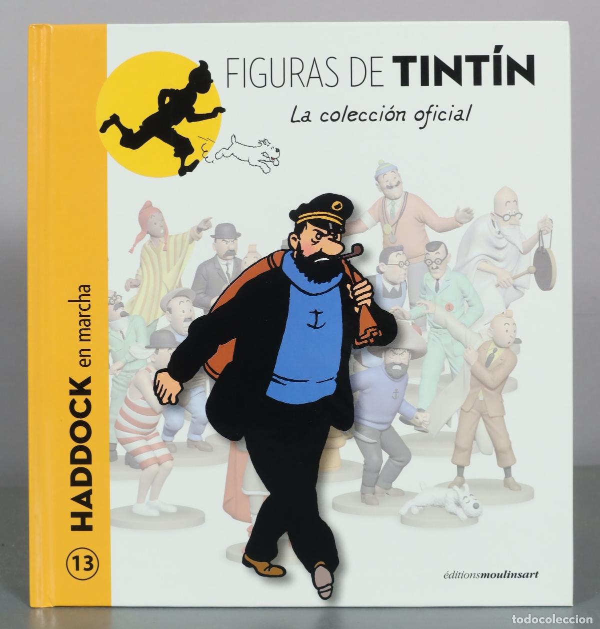 C&oacute;mics: Figuras de Tint&iacute;n - La colecci&oacute;n oficial - Haddock en marcha - &Eacute;ditions Moulinsart