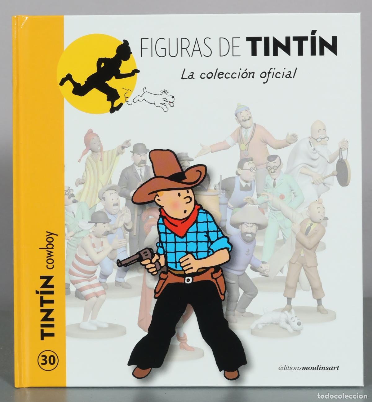 C&oacute;mics: Figuras de Tint&iacute;n - La colecci&oacute;n oficial - 30 - Tint&iacute;n cowboy - &eacute;ditionsmoulinsart