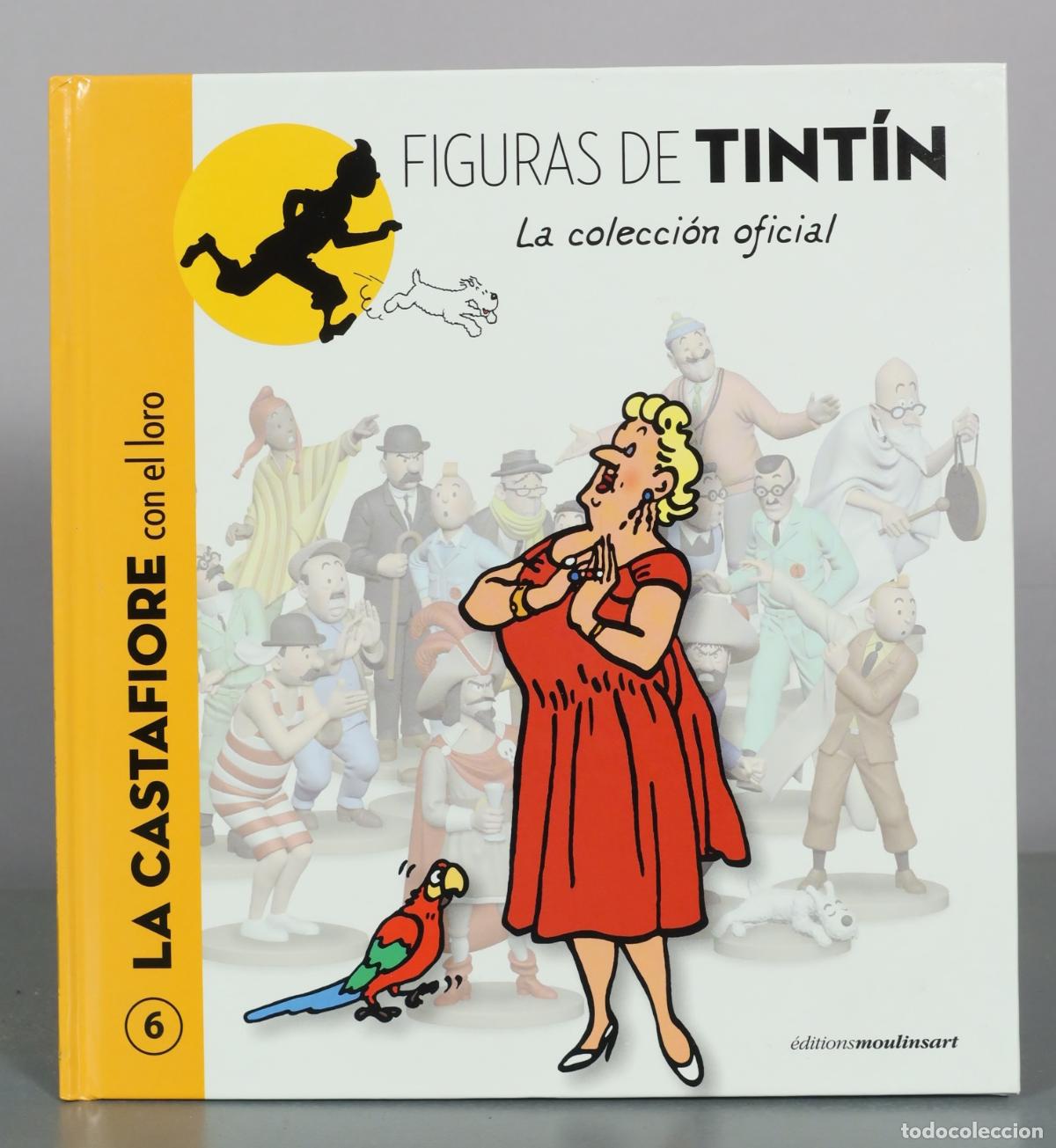 C&oacute;mics: Figuras de Tint&iacute;n - La colecci&oacute;n oficial - La Castafiore con el loro - &Eacute;ditions Moulinsart
