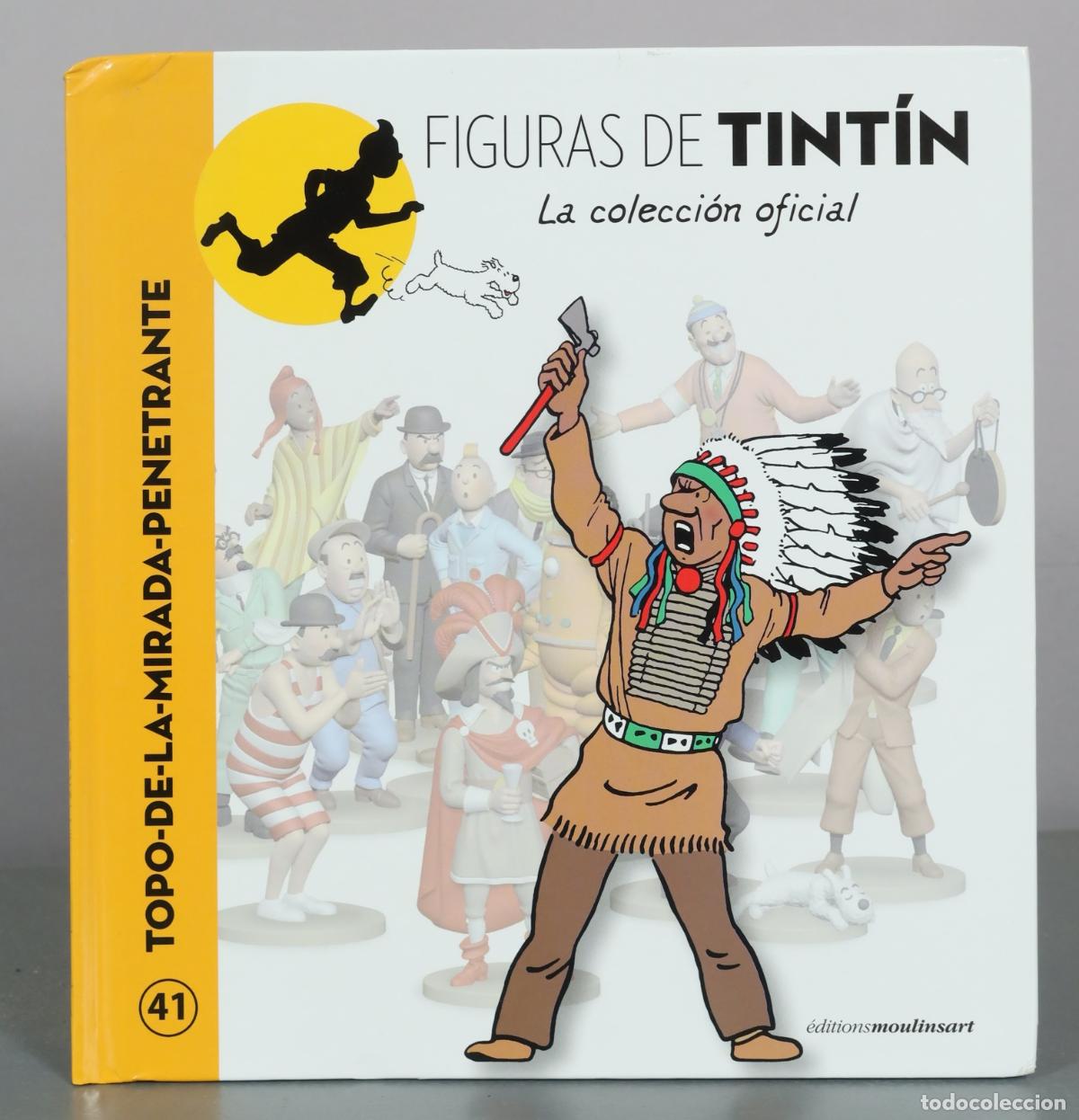 C&oacute;mics: Figuras de Tint&iacute;n - La colecci&oacute;n oficial 41 - Topo de la Mirada Penetrante - &Eacute;ditions Moulinsart