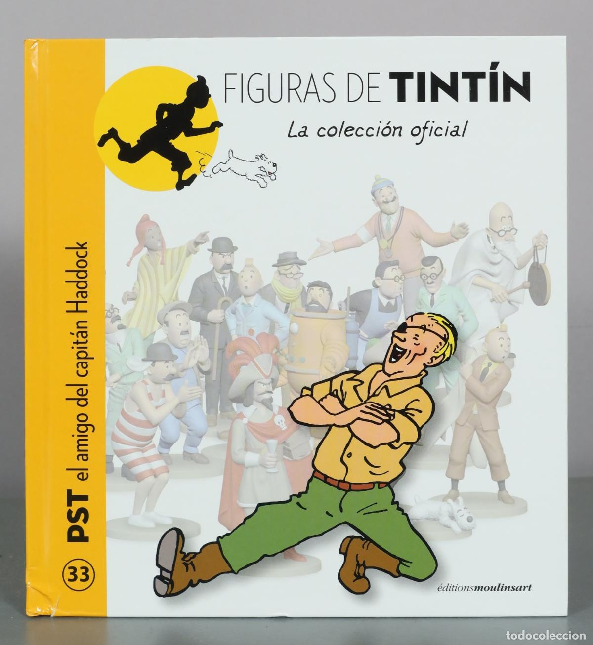 C&oacute;mics: Figuras de Tint&iacute;n: La colecci&oacute;n oficial - Pst el amigo del capit&aacute;n Haddock - &Eacute;ditions Moulinsart