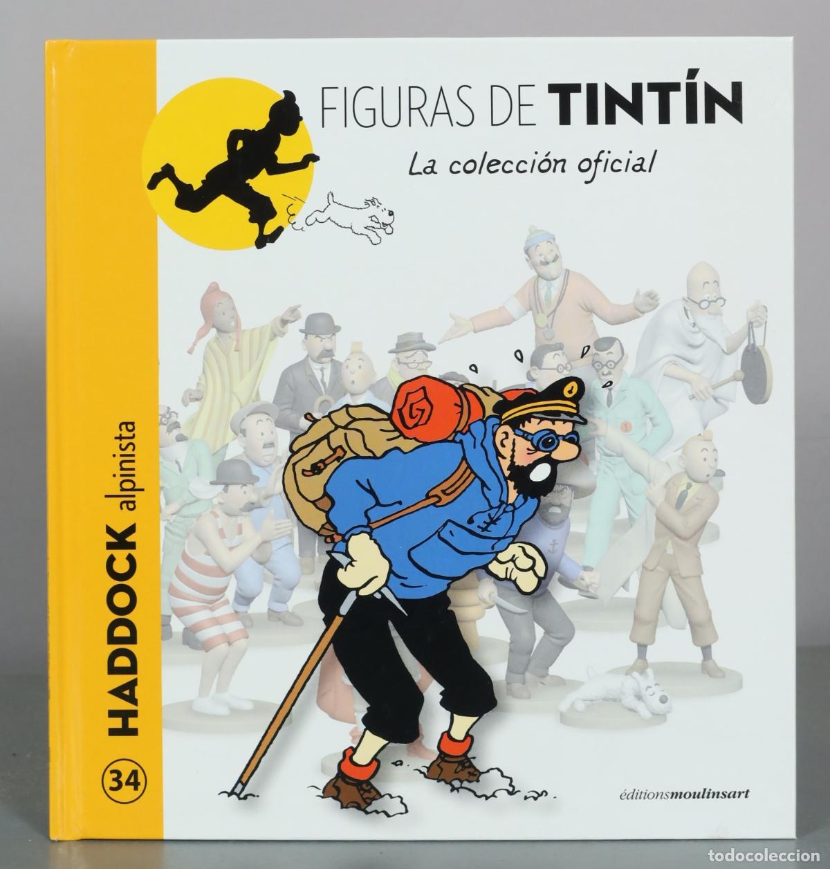 C&oacute;mics: Figuras de Tint&iacute;n - La colecci&oacute;n oficial - Haddock alpinista - &Eacute;ditions Moulinsart