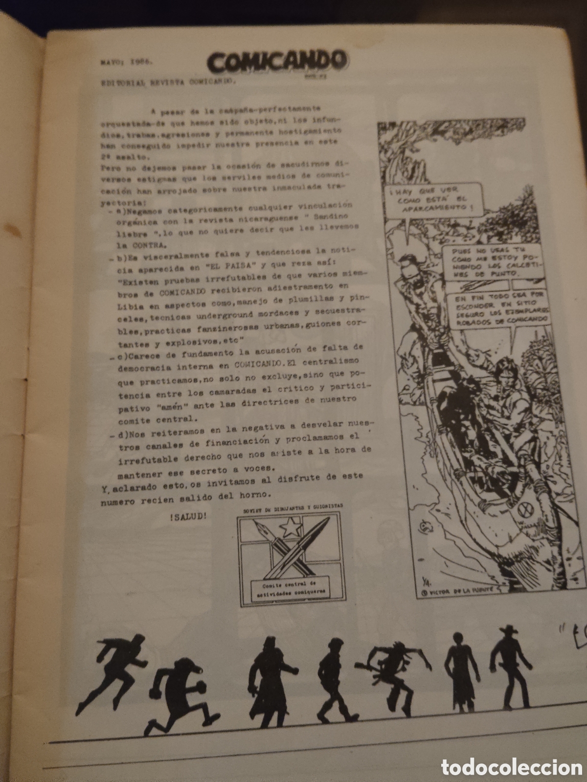 C&oacute;mics: COMICANDO LINARES JAEN 1986 MAYO N&deg;2 - Foto 3