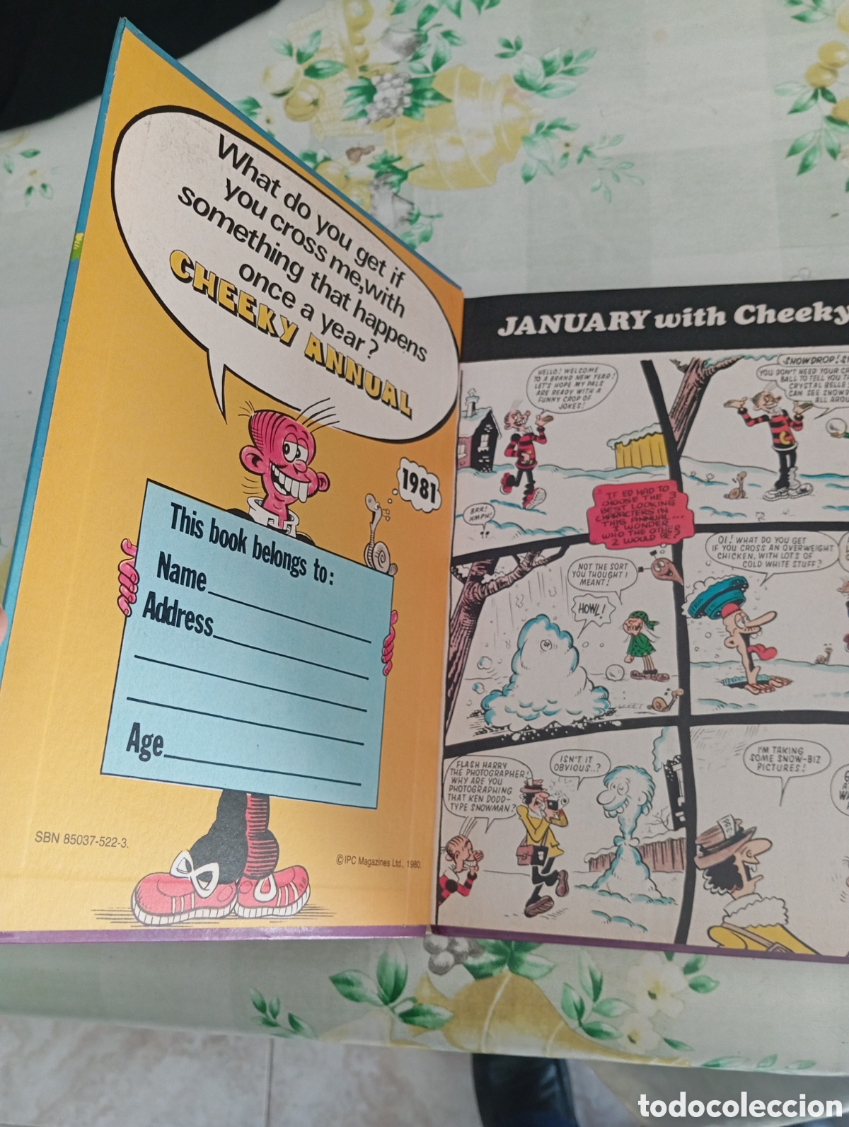 C&oacute;mics: TBEO COMIX EN INGL&Eacute;S ANUAL 1981 CHEEKY - Foto 4