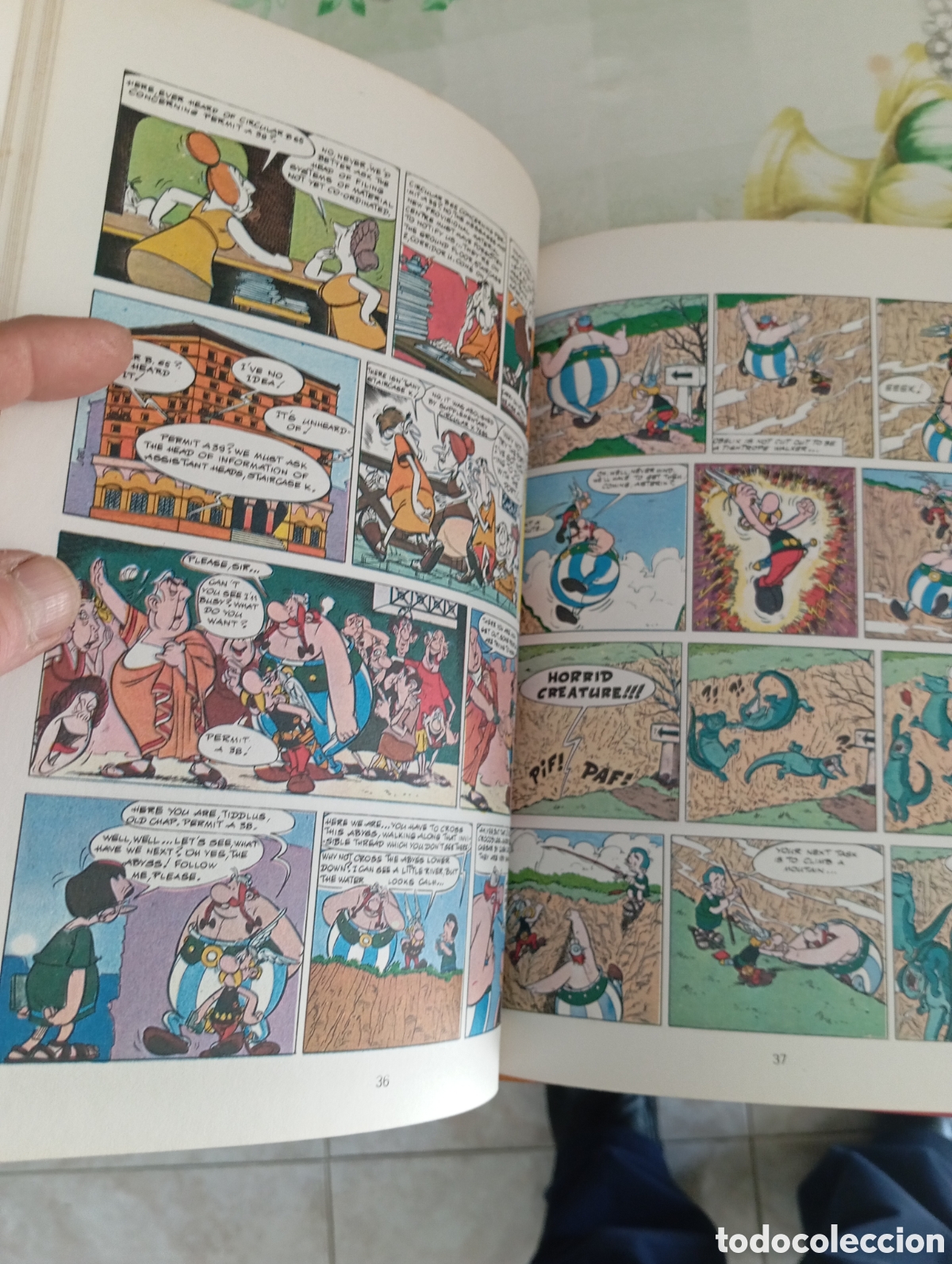 C&oacute;mics: TBEO C&Oacute;MIC ANNUAL 1980 AST&Eacute;RIX EN INGL&Eacute;S - Foto 6