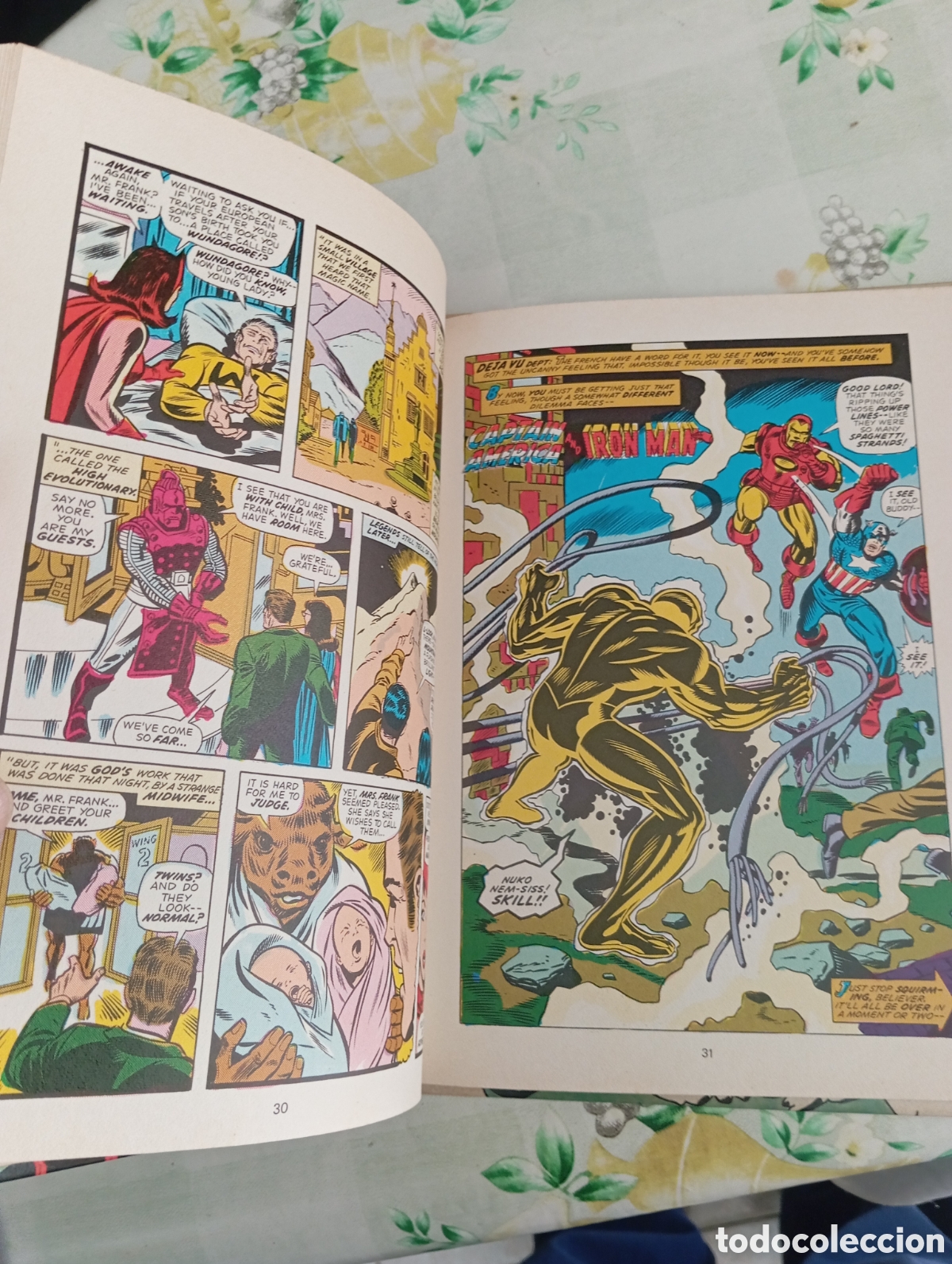 C&oacute;mics: THE AVENGERS ANNUAL 1977 EN INGLES - Foto 5