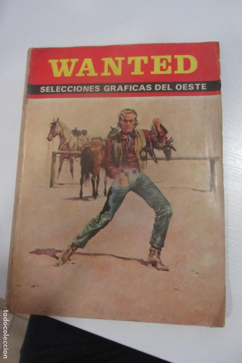 C&oacute;mics: WANTED WESTERN N&ordm; 28 PRODUCCIONES EDITORIALS 1973 ARX326