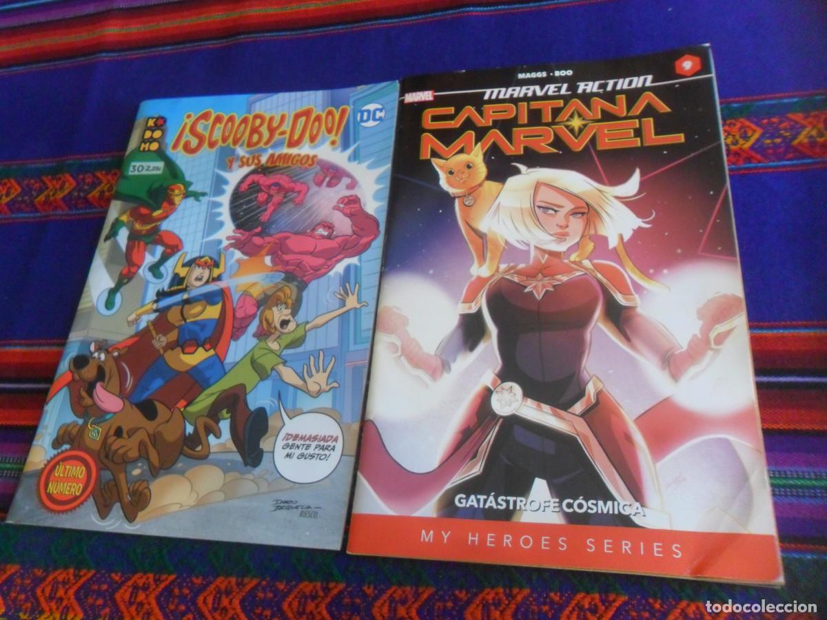 C&oacute;mics: SCOOBY-DOO SCOOBY DOO Y SUS AMIGOS N&ordm;S 12 Y 30 Y &Uacute;LTIMO ECC KOMODO 2018. REGALO CAPITANA MARVEL 9.