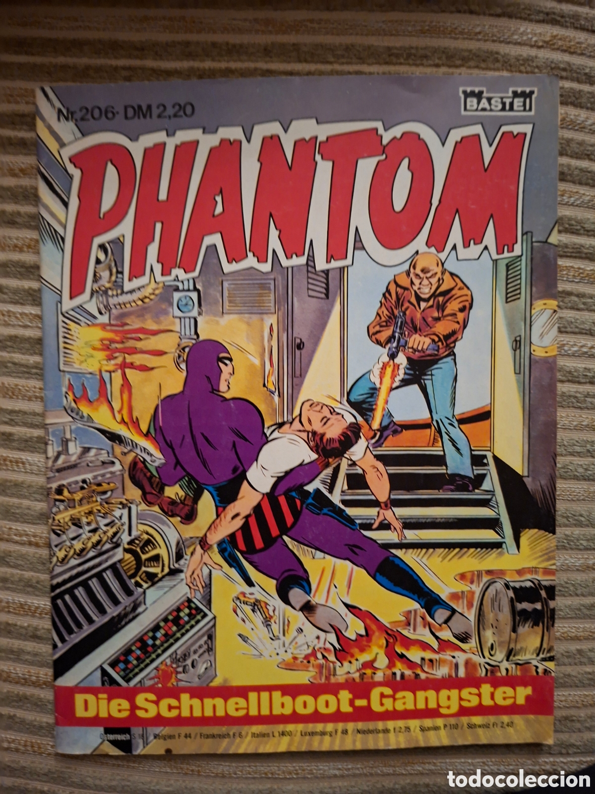 C&oacute;mics: PHANTOM, DIE SCHNELLBOOT-GANGSTER (EN ALEMAN)