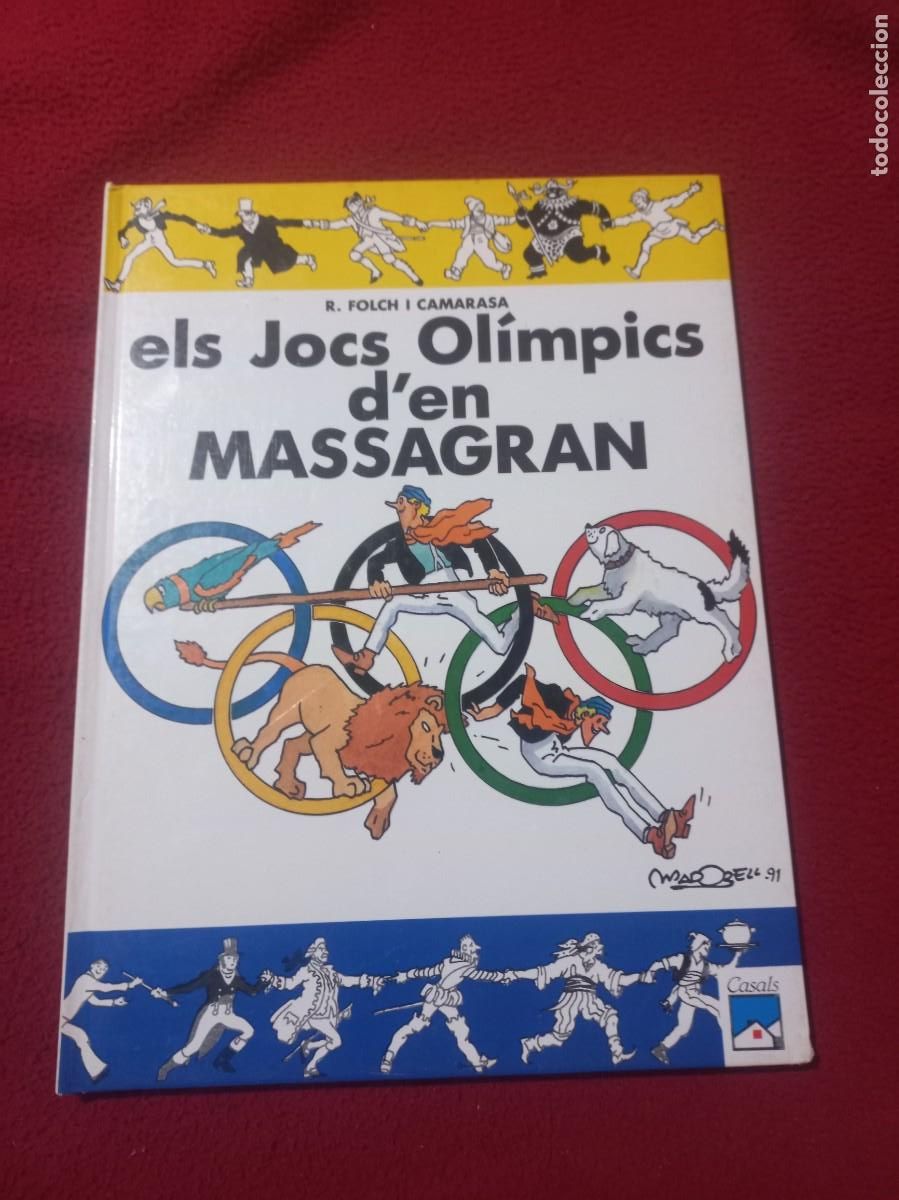 C&oacute;mics: MASSAGRAN 10 - ELS JOCS OLIMPICS D&acute;EN MASSAGRAN - MADORELL - ED. CASALS - CARTONE - EN CATALAN