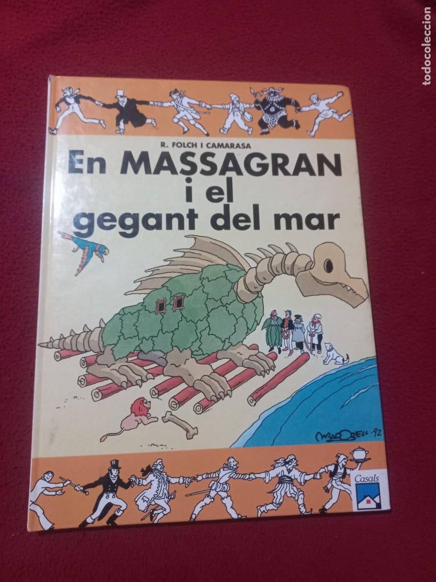 C&oacute;mics: MASSAGRAN 11 -EN MASSAGRAN I EL GEGANT DEL MAR - MADORELL - ED. CASALS - CARTONE - EN CATALAN