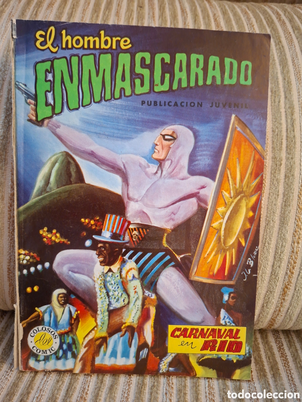 C&oacute;mics: EL HOMBRE ENMASCARADO, CARNAVAL EN RIO - Foto 1