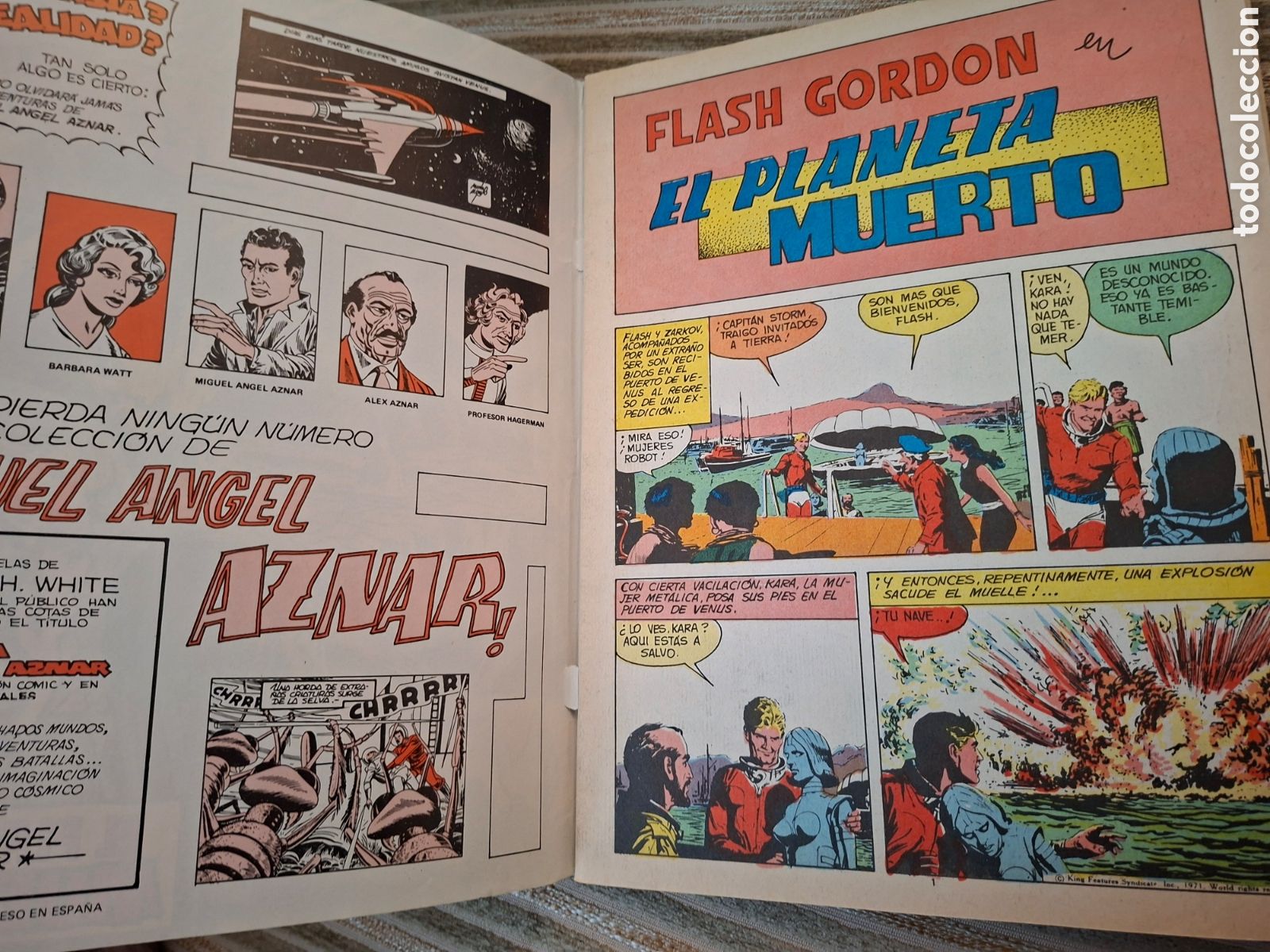 C&oacute;mics: FLASH GORDON, ALBUM (1980) - Foto 4