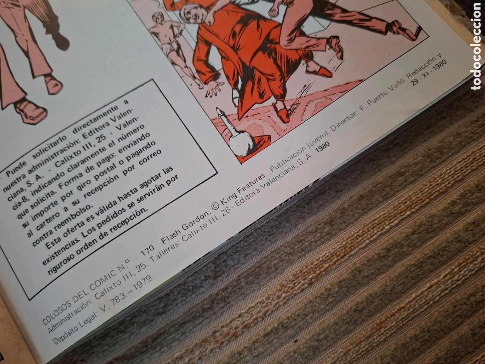 C&oacute;mics: FLASH GORDON, ALBUM (1980) - Foto 20