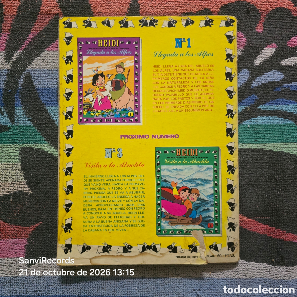 C&oacute;mics: HEIDI 2: PELIGRO EN LOS PASTOS (RECREATIVAS) - Foto 2