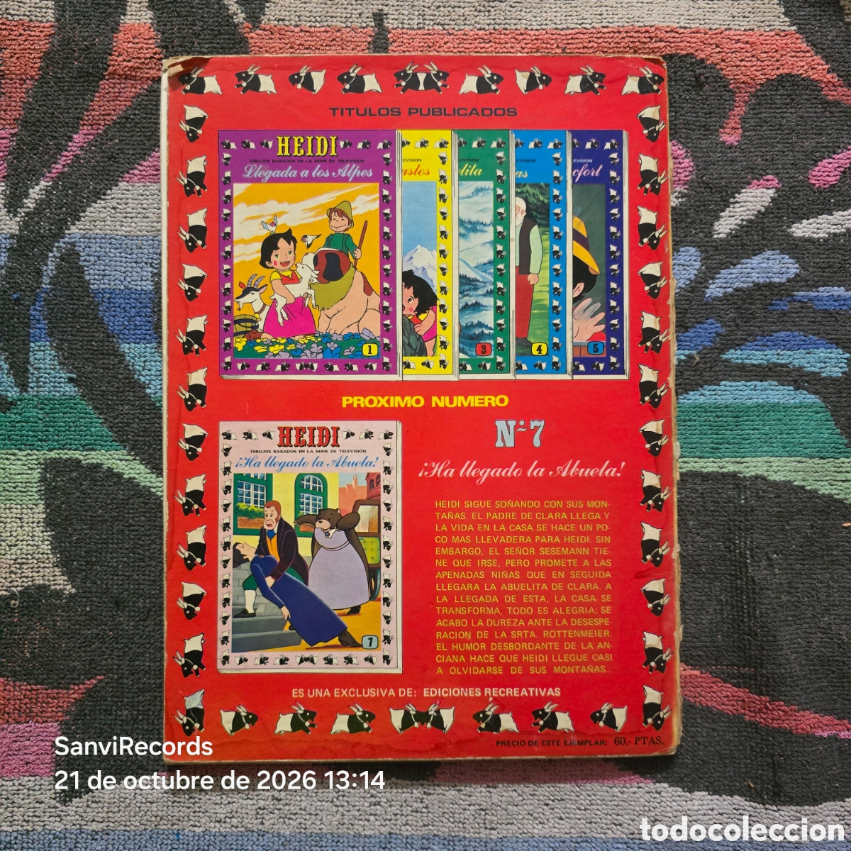 C&oacute;mics: HEIDI 6: LA SRTA. ROTTENMEIER (RECREATIVAS) - Foto 2