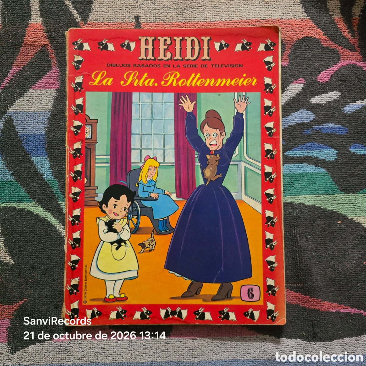 C&oacute;mics: HEIDI 6: LA SRTA. ROTTENMEIER (RECREATIVAS)