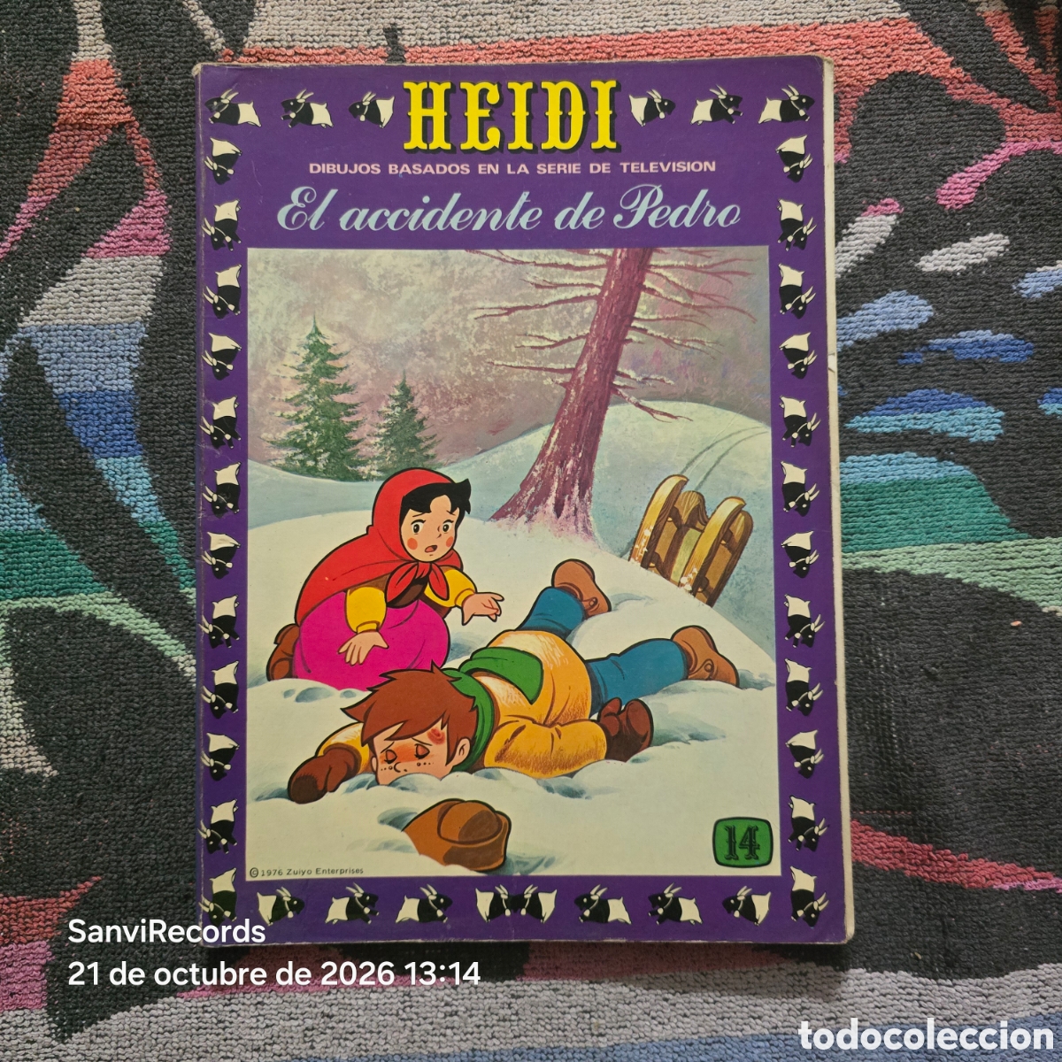 C&oacute;mics: HEIDI 14: EL ACCIDENTE DE PEDRO (RECREATIVAS) - Foto 1