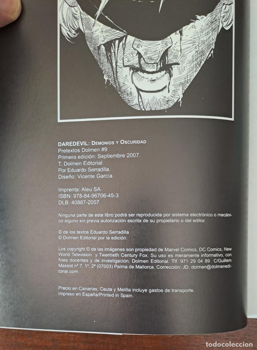 C&oacute;mics: PRETEXTOS DOLMEN N&ordm;9 DAREDEVIL. DEMONIOS Y OSCURIDAD - Foto 5