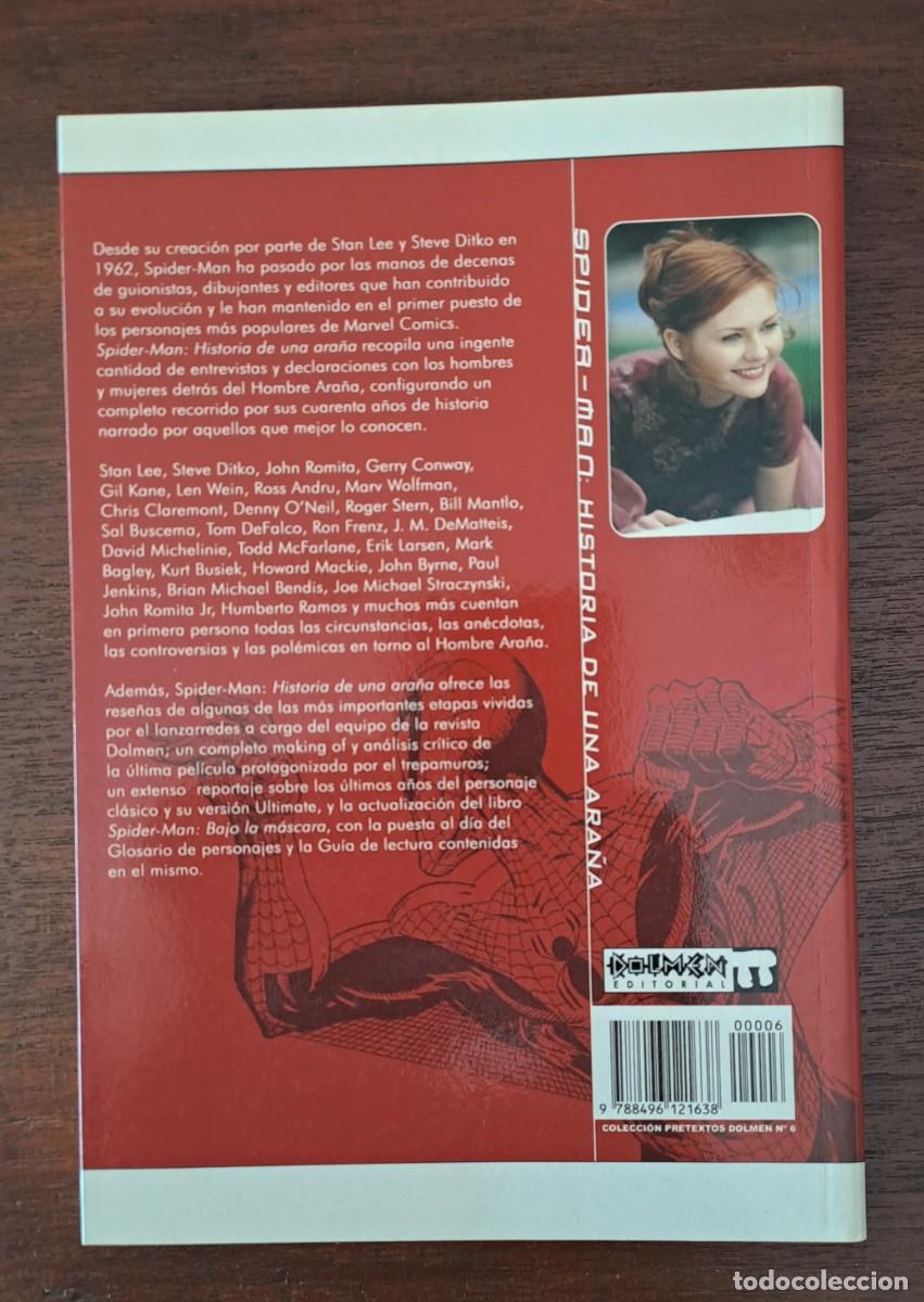 C&oacute;mics: Spider-man. Hist&oacute;ria de una ara&ntilde;a. Pretextos Dolmen. - Foto 3