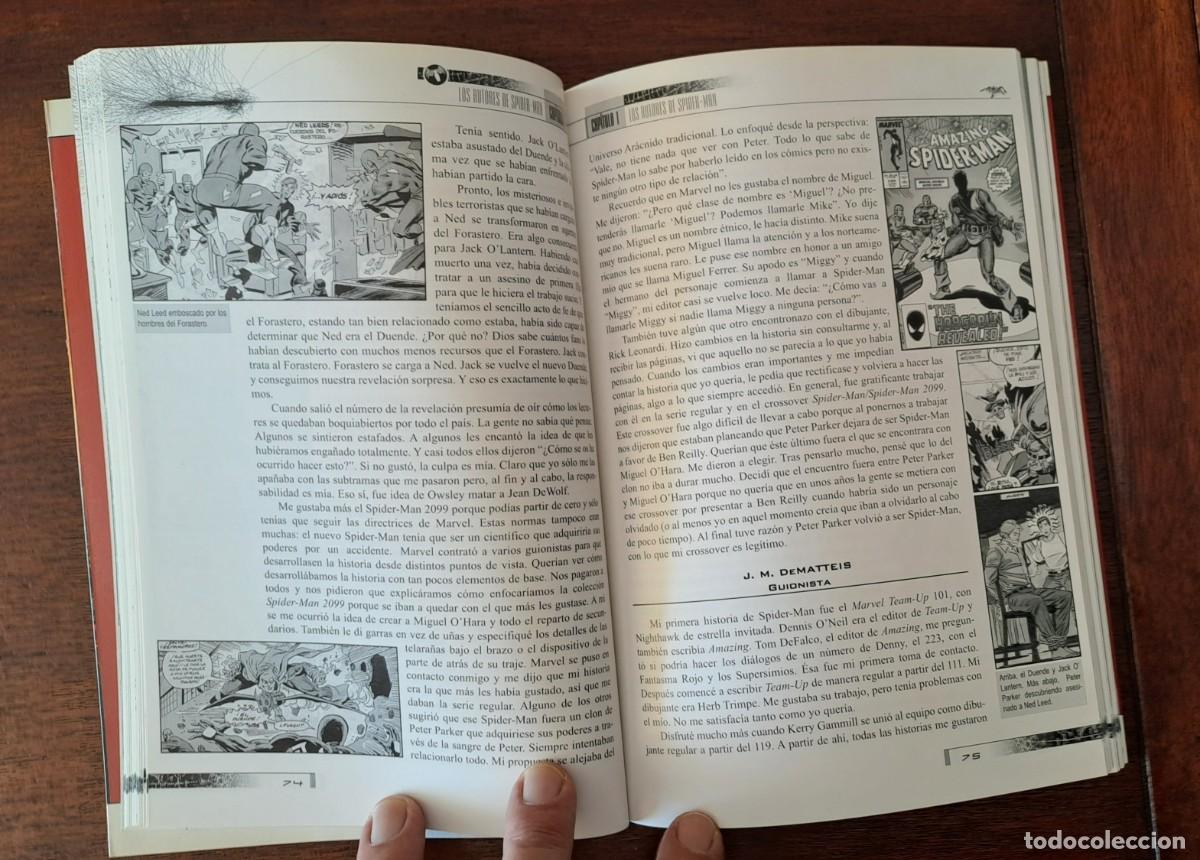 C&oacute;mics: Spider-man. Hist&oacute;ria de una ara&ntilde;a. Pretextos Dolmen. - Foto 5