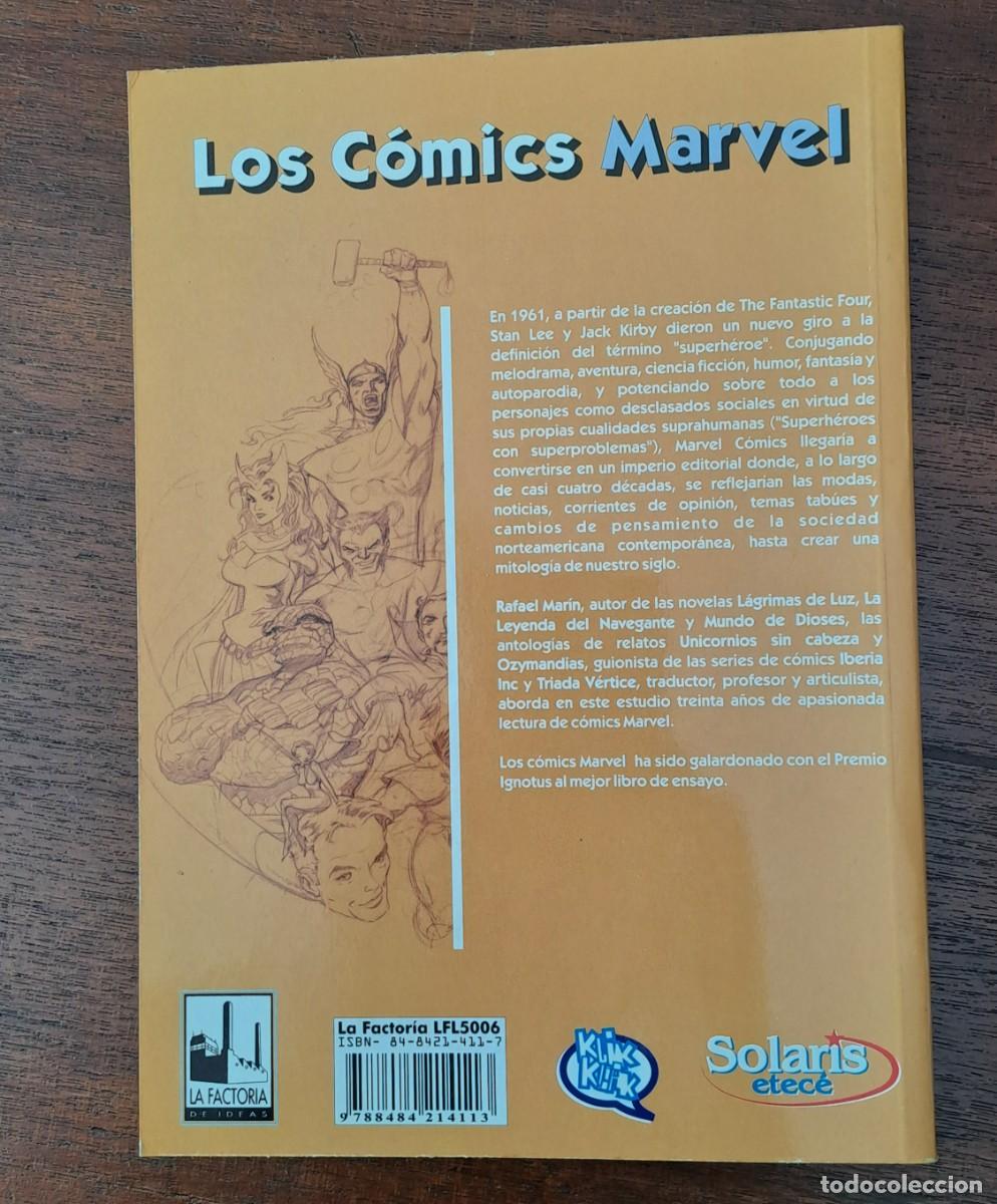 C&oacute;mics: Los c&oacute;mics Marvel. Rafael Mar&iacute;n. La Factor&iacute;a. - Foto 3