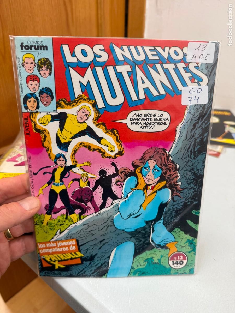 C&oacute;mics: LOS NUEVOS MUTANTES EDITORIAL FORUM NUMERO 13