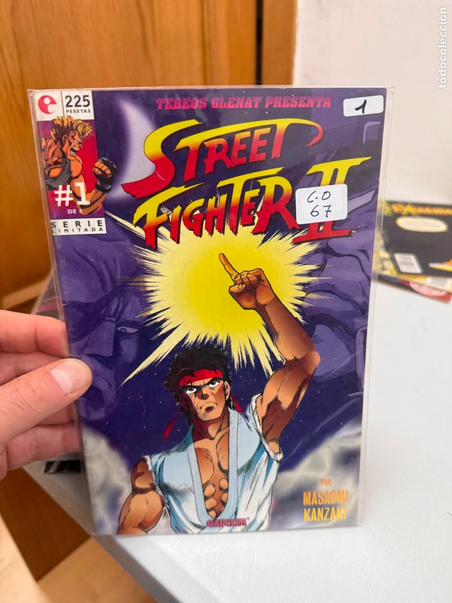 C&oacute;mics: STREET FIGHTER II EDITORIALCAPCOM NUMERO 1