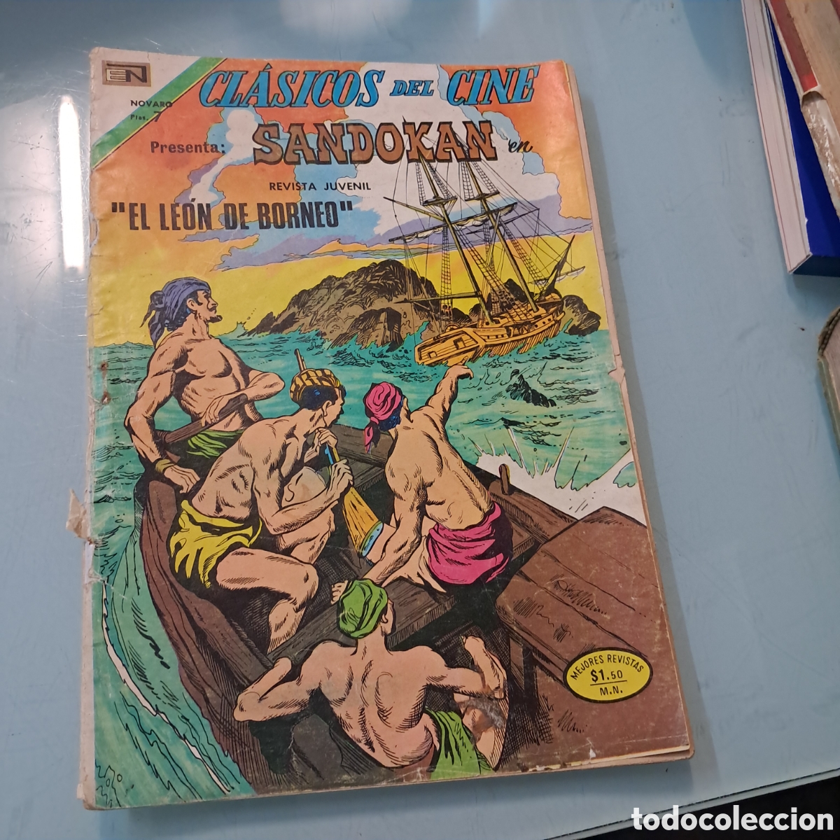 C&oacute;mics: Sandokan, Cl&aacute;sicos del cine, Novaro - Foto 1