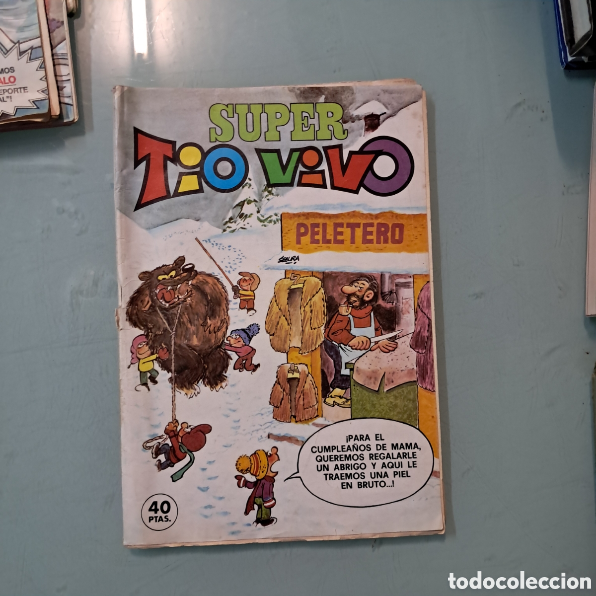 C&oacute;mics: Super T&iacute;o Vivo, 40 pesetas, n&uacute;mero 86