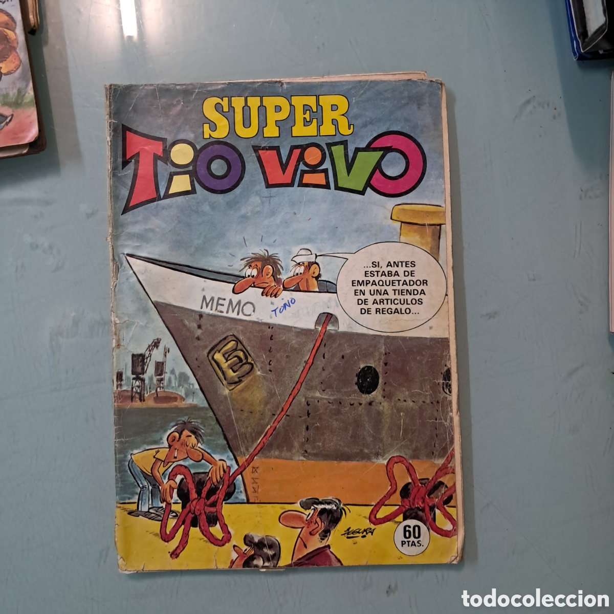 C&oacute;mics: Super T&iacute;o Vivo, 60 pesetas, n&uacute;mero 107
