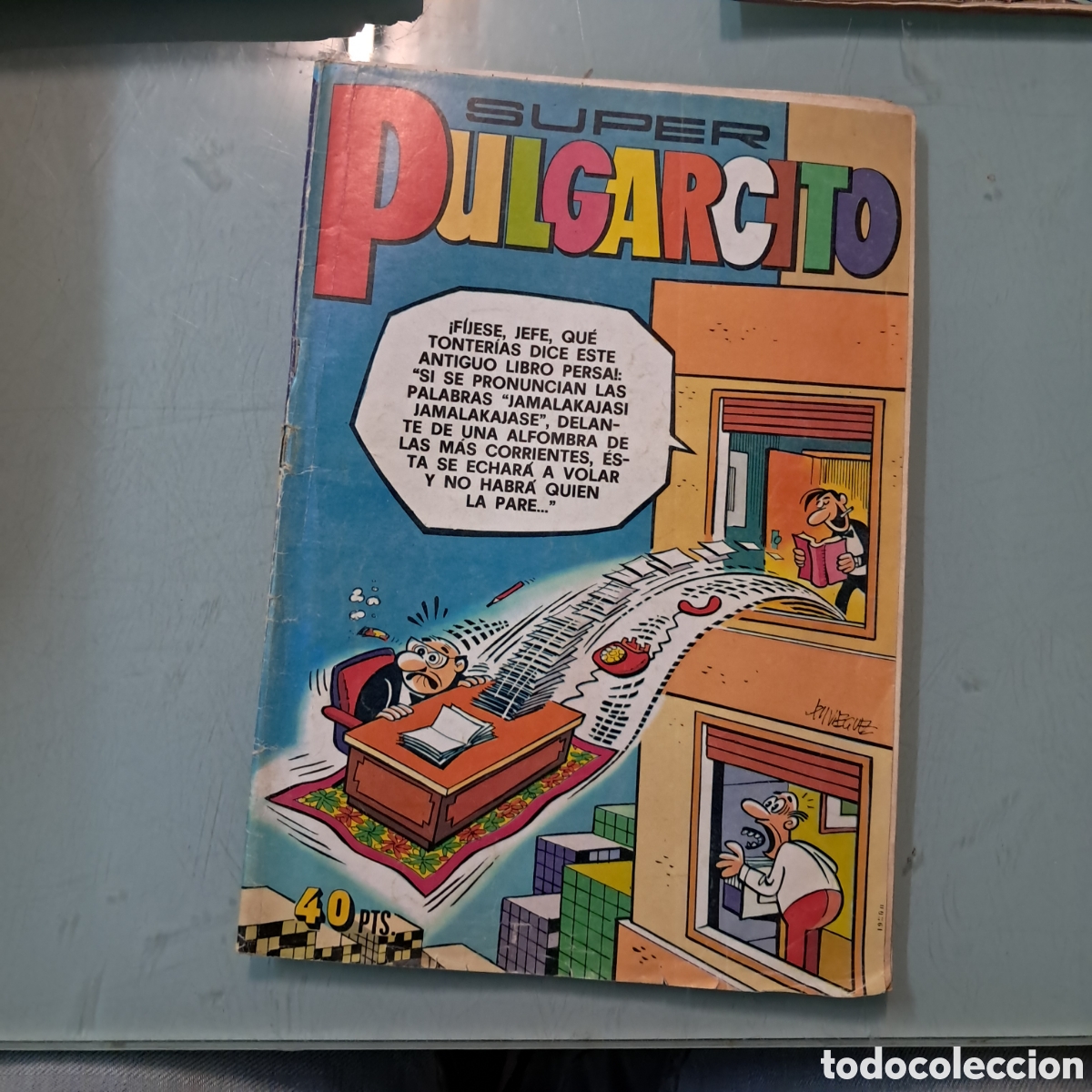 C&oacute;mics: S&uacute;per Pulgarcito,40 pesetas, n&uacute;mero 103