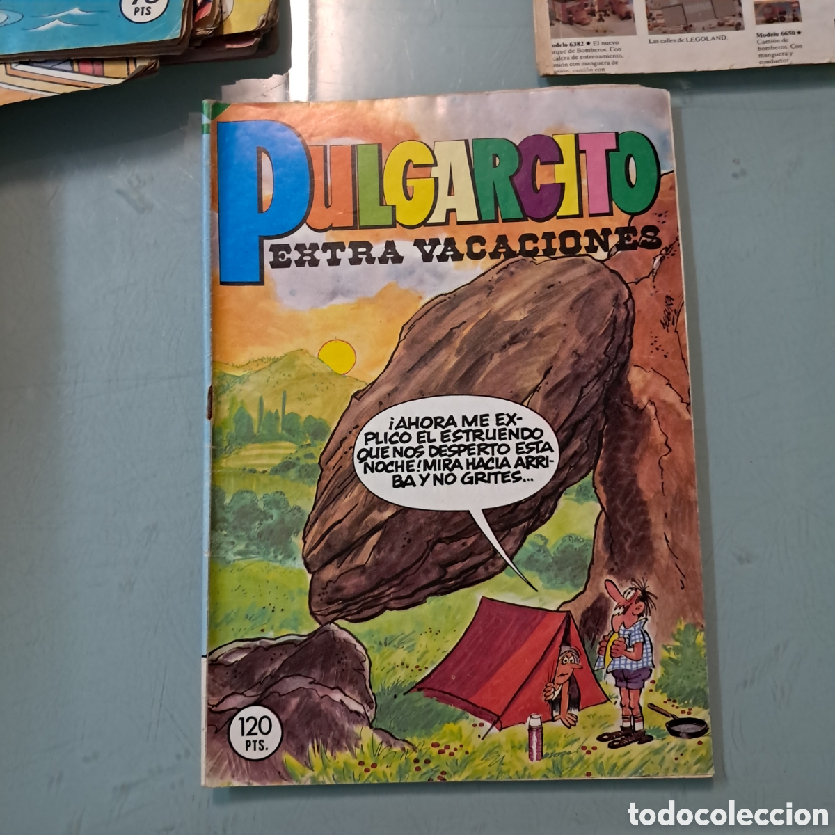 C&oacute;mics: Pulgarcito, extra vacaciones,120 pesetas,n&uacute;mero 32