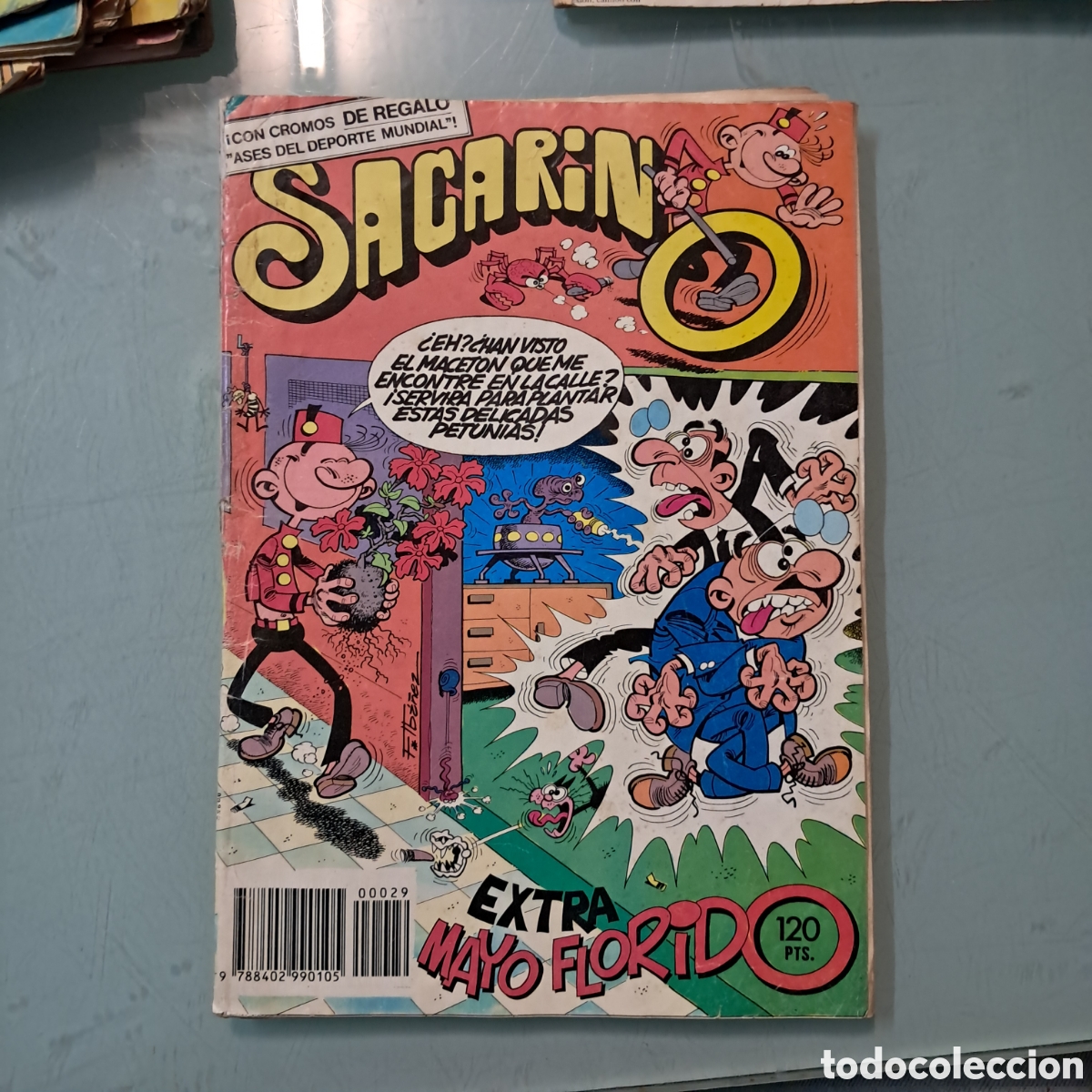 C&oacute;mics: Sacarino, extra mayo florido,120 pesetas,n&uacute;mero 29