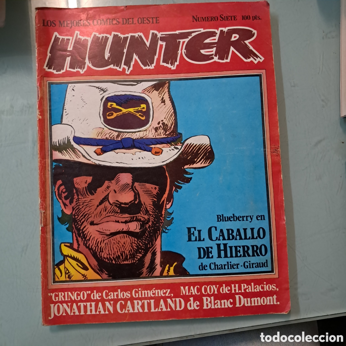 C&oacute;mics: Hunter, n&uacute;mero siete,100 pesetas