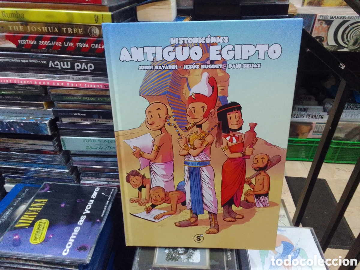 C&oacute;mics: Historicomics, antiguo Egipto, Jordi bayarri dedicado