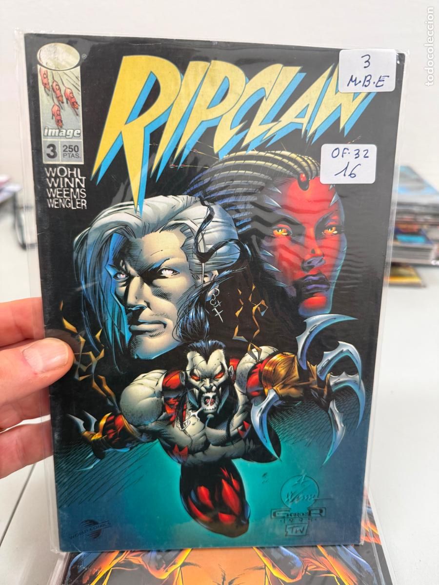 C&oacute;mics: RIPCLAW EDITORIAL IMAGE NUMERO 3 BUEN ESTADO - Foto 1