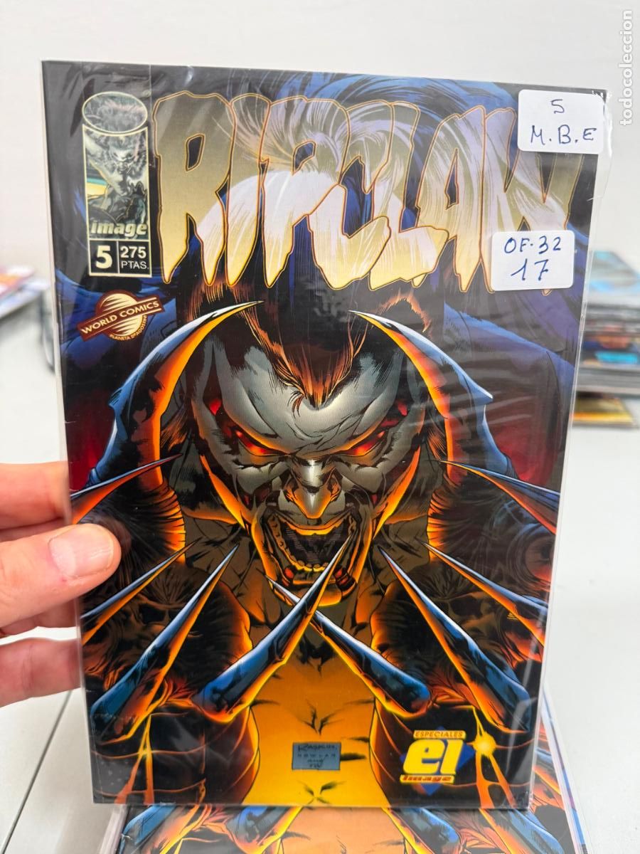 C&oacute;mics: RIPCLAW EDITORIAL IMAGE NUMERO 5 BUEN ESTADO