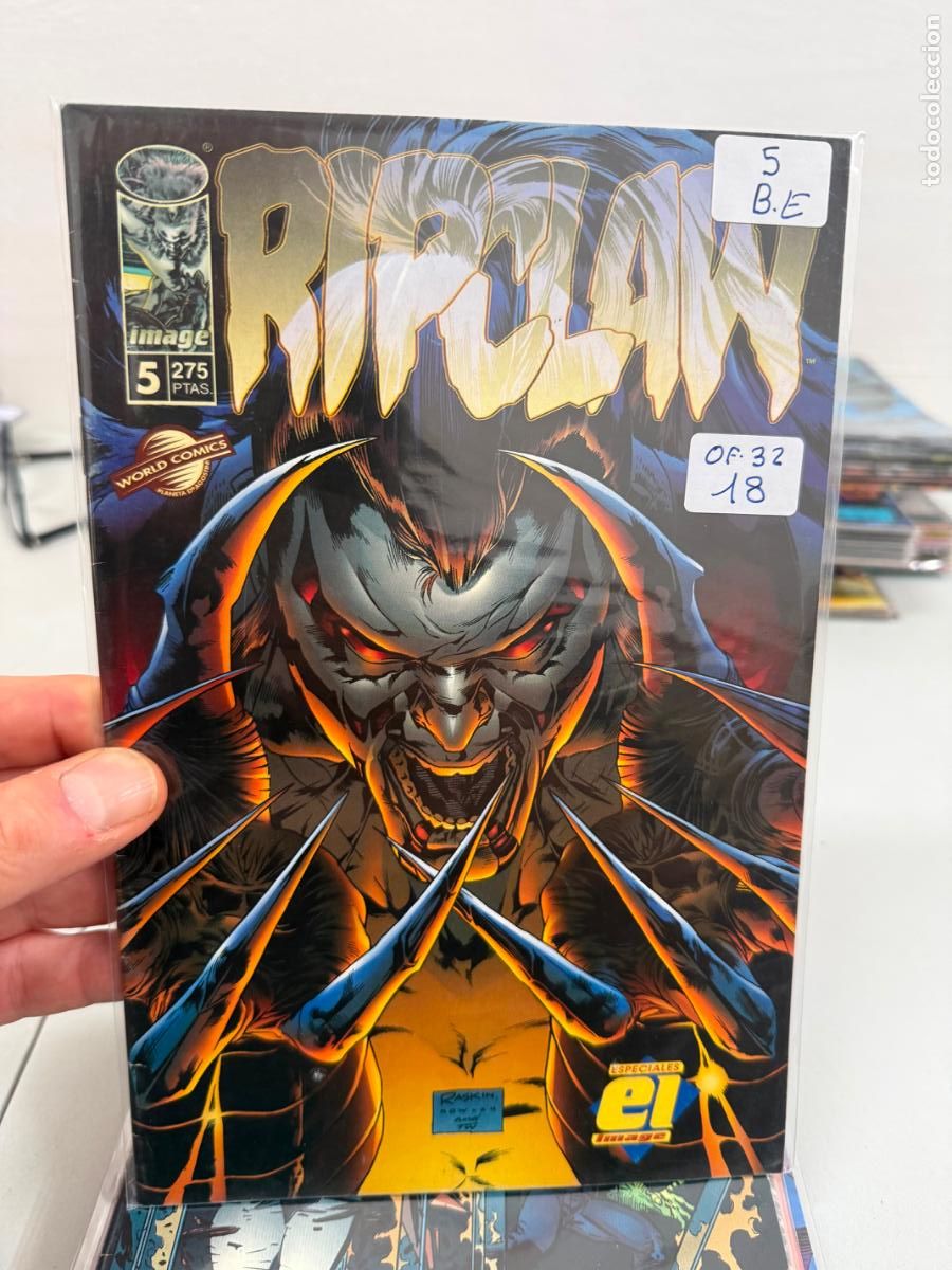 C&oacute;mics: RIPCLAW EDITORIAL IMAGE NUMERO 5 BUEN ESTADO - Foto 1