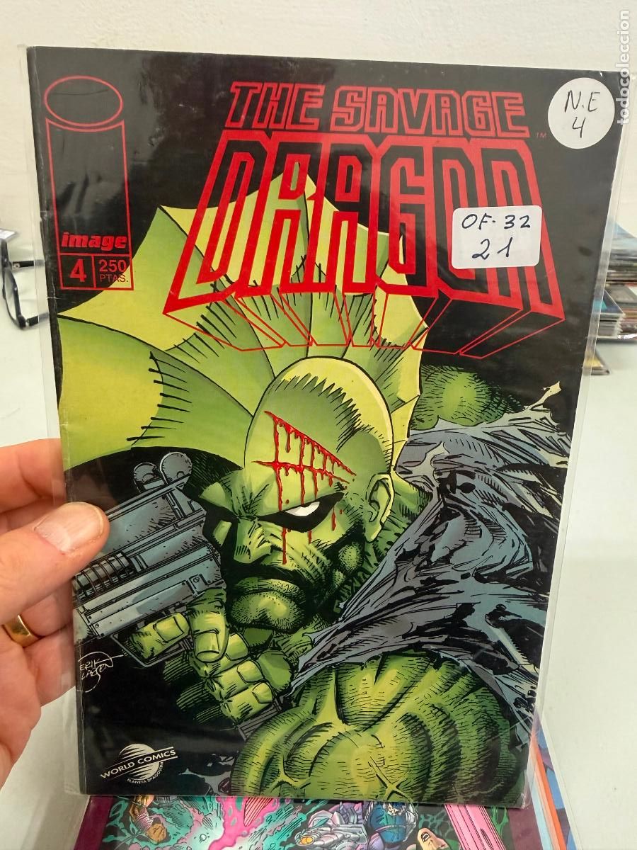 C&oacute;mics: THE SAVAGE DRAGON EDITORIAL IMAGE NUMERO 4 BUEN ESTADO - Foto 1