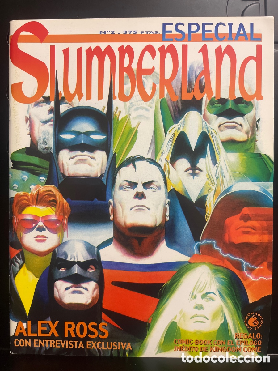 C&oacute;mics: SLUMBERLAND ESPECIAL N.2 ALEX ROSS ENTREVISTA EXCLUSIVA CAMALE&Oacute;N EDICIONES ( 1997/1998 )