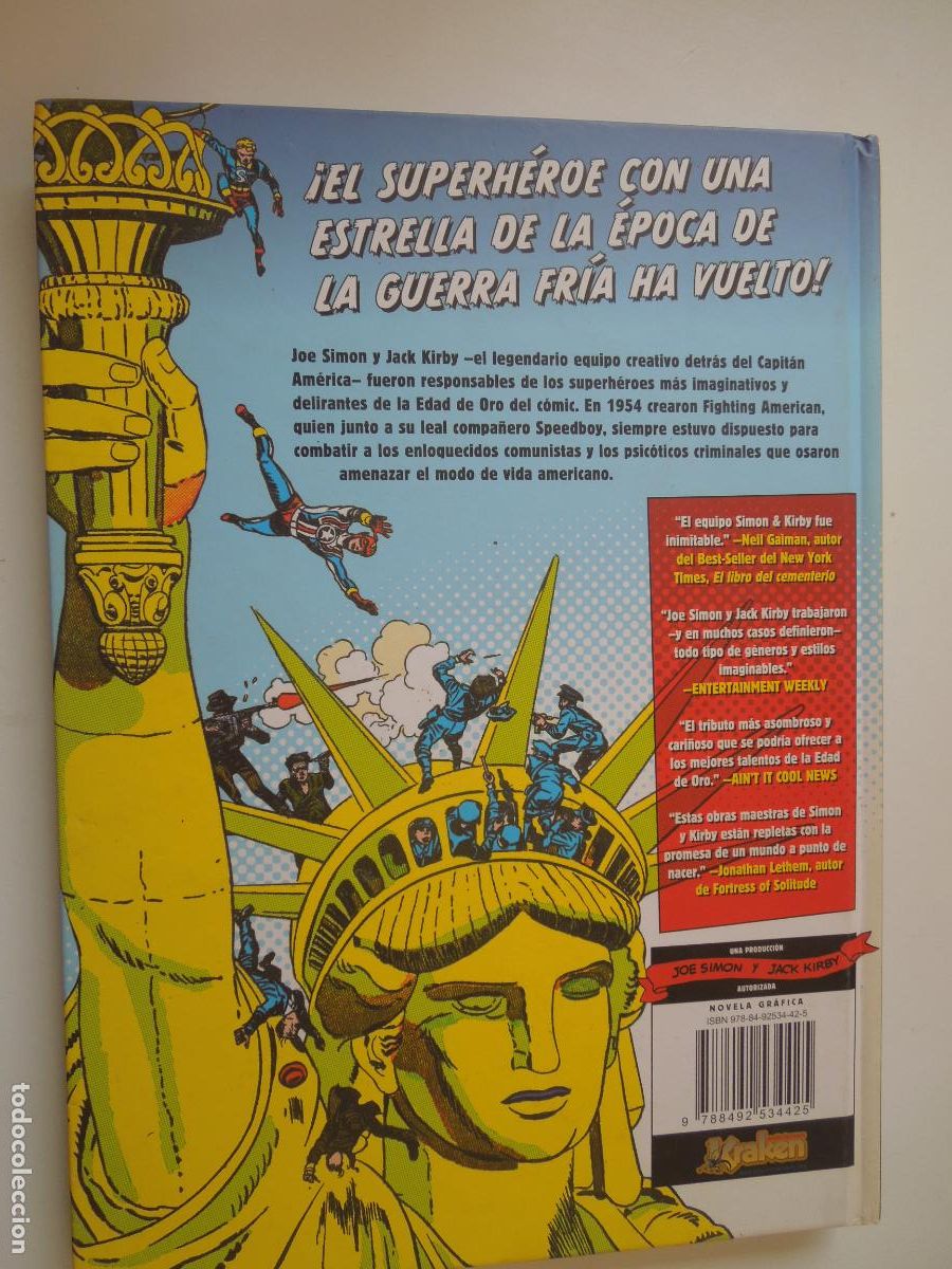 C&oacute;mics: FIGHTING AMERICAN - JOSE SIMON - JACK KIRBY - KRAKEN -2011 - Foto 9