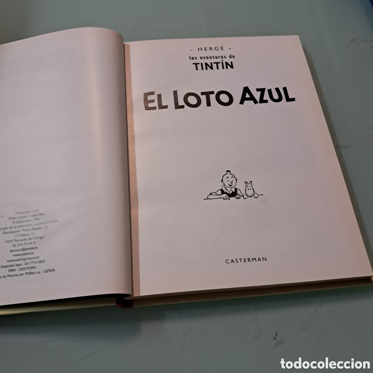 C&oacute;mics: Tintin, El loto azul, Casterman - Foto 2