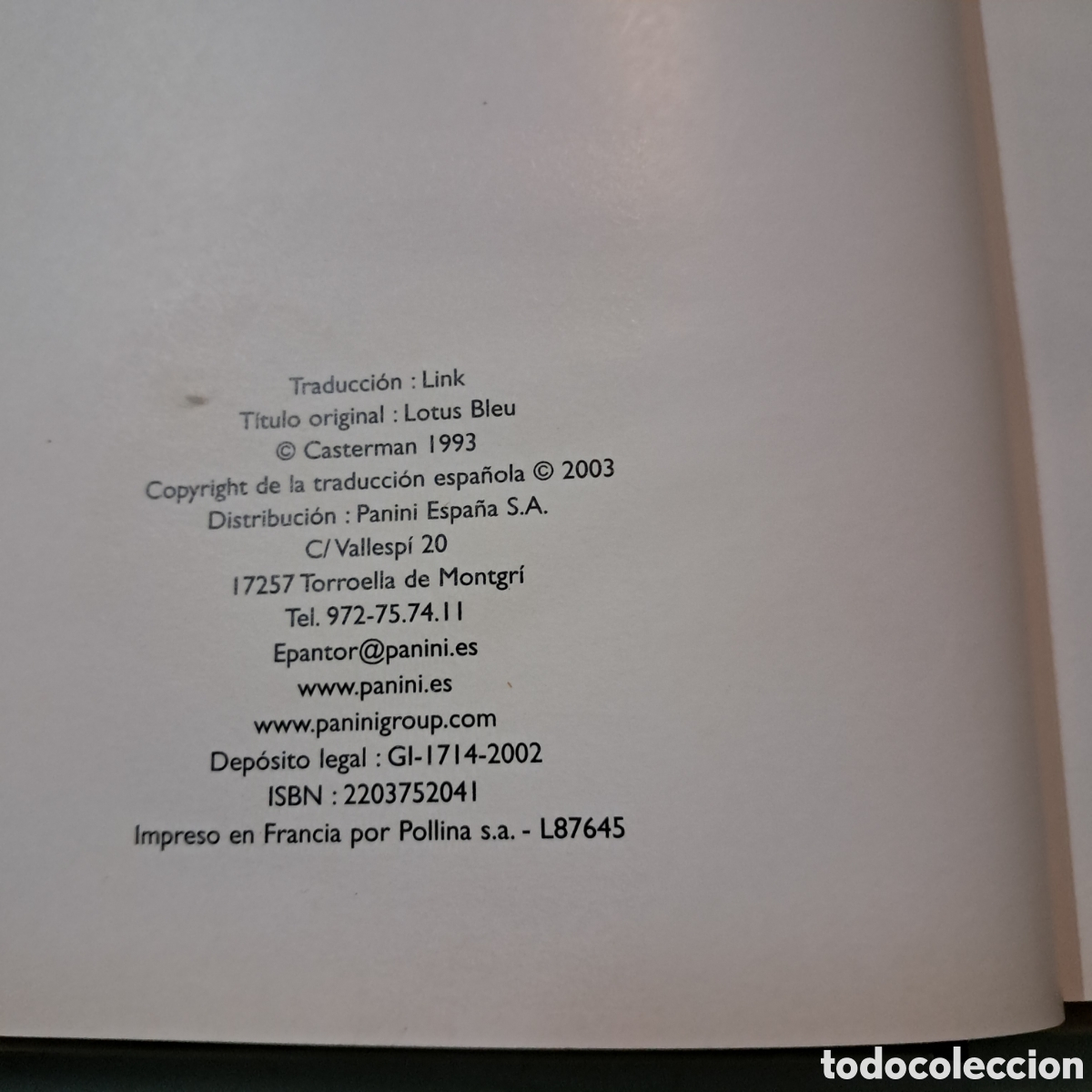 C&oacute;mics: Tintin, El loto azul, Casterman - Foto 3