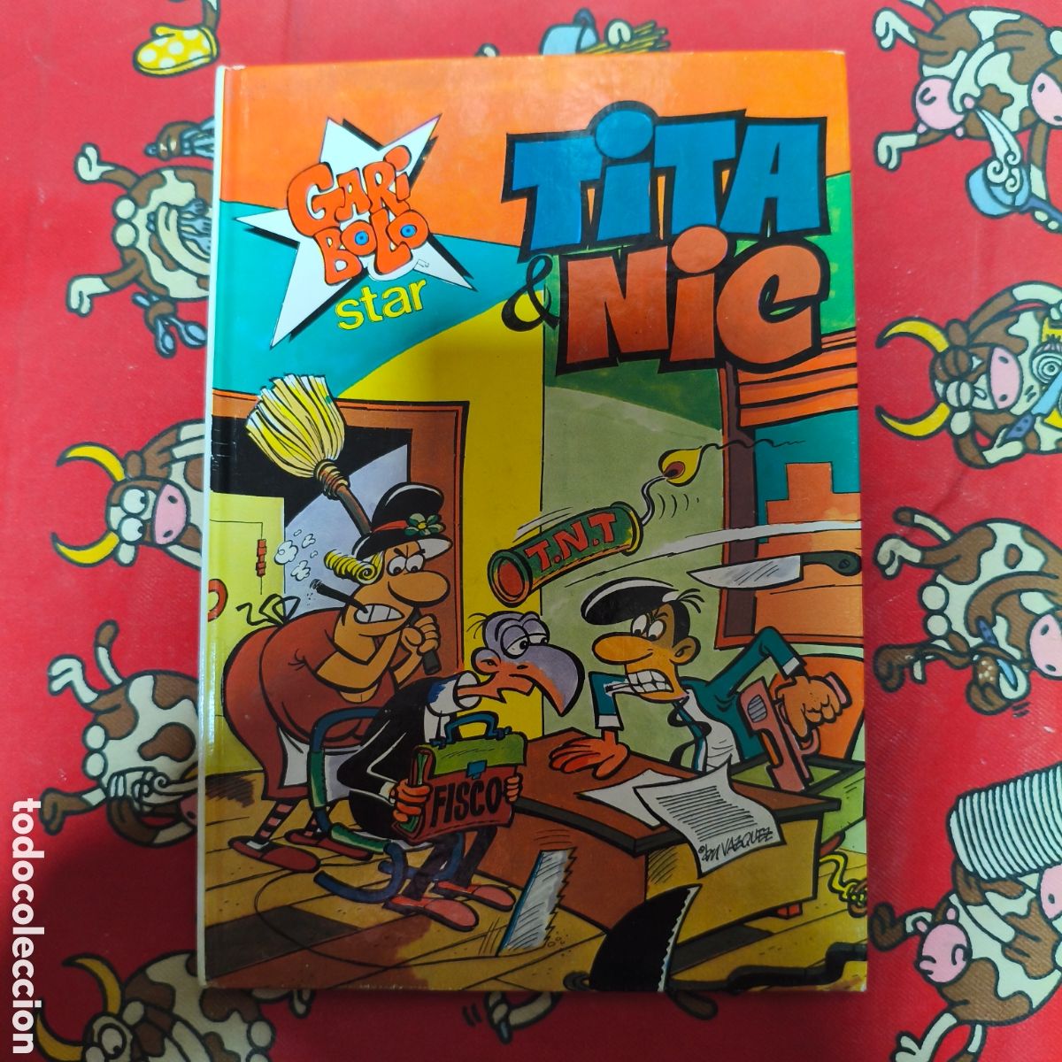C&oacute;mics: TITA & NIC - TAPA DURA - 1987 - GARIBOLO STAR - VAZQUEZ