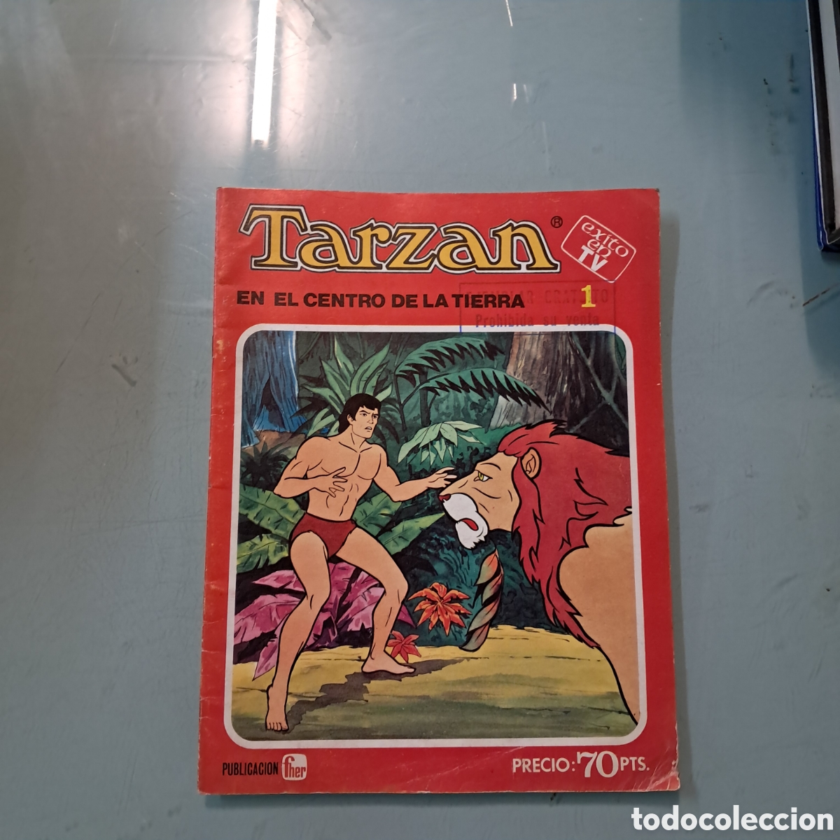 C&oacute;mics: Tarzan , 70 pesetas, Editorial Fher - Foto 1